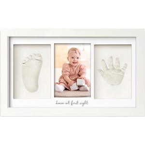 Perfect for Baby Boy Gifts and Baby <strong>Girls</strong> Gifts Baby Picture Frame Footprint Kit
