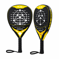 Raquette de padel NODEX SPORT, fabricant professionnel, logo personnalisé, fibre de carbone 3K/12K/18K, qualité supérieure.