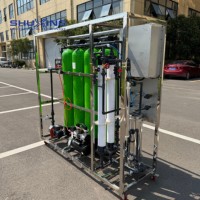 Équipement de traitement de l'eau personnalisé de 1000 LPH pour l'élimination du fer et du manganèse avec système de membrane UF et d'aération