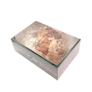 Luxury wooden mdf elegant chocolate date gift  packaging jm box for kuwait market handmade