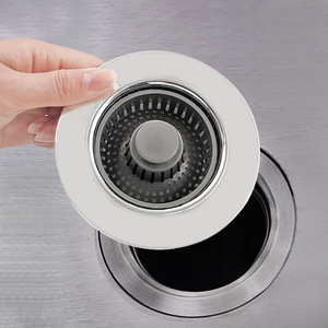 Stainless Steel Sink Drain Filter Screen Strainer For Kitchen Sink Vegetable Basin Basket Drainer - Product Image 1