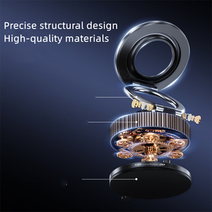 Soporte Magnético Giratorio 360° para Teléfono, con Anillo Universal para Auto, Adsorción por Vacío, Ajustable - Product Image 3