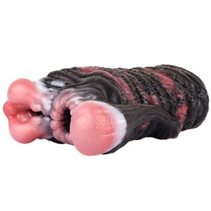 GEEBA Masturbador Masculino de Doble Canal 2 en 1, Juguete Sexual para Mayor Placer, Vagina Realista de Silicona, Juguetes Sexuales para Adultos - Product Image 2