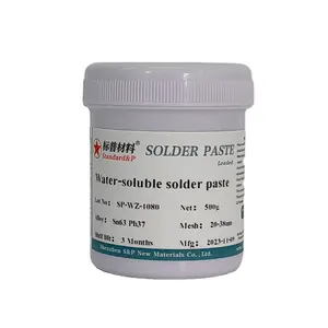 Solder paste manufacturers Lead-free 63/37 solder paste water-soluble solder paste