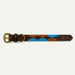 Collier de luxe en cuir pour chien, durable, confortable, avec boucle réglable, pour les détaillants de produits pour animaux de compagnie de prestige. - Product Image 1