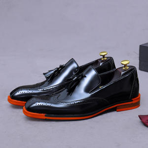 New 2026 fashionable durable and comfortable genuine leather round-toe formal casual <b>shoes</b> <b>for</b> <b>men</b> - Product Image 3