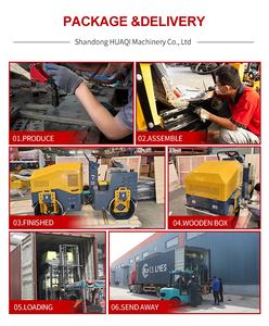 Doppeltrommel-Asphaltwalze mit Mini-Vibrator und Tandem-Design - Product Image 3