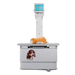 YSX050-B sıcak satış 5KW imalatı ucuz fiyat veteriner Dr x-ışını makinesi masa ile hayvan hastane kliniği için