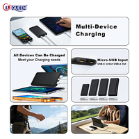 Batería Portátil Externa de 30000mAh 20000mAh 10000mAh 5000mAh con Doble USB Tipo C y Carga Rápida para Viajes y Camping