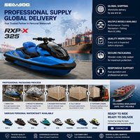 Jet ski Sea-Doo RXP-X 325 BRP 2026, 325 ch, performance suralimentée, pour la course, les loisirs et les sports nautiques