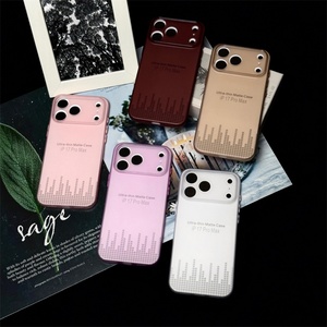 Funda Ultrafina Transparente de TPU Esmerilado, Silicona Suave, Color Mate, para iPhone 17, 17 Air, 16, 15, 14, 13, 12, 11 Pro Max, Súper Delgada - Product Image 3