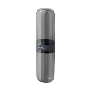 Set da Viaggio Portatile Tre-in-Uno in Plastica con Bicchiere per Gargarismo e Spazzolino con Porta Dentifricio - Product Image 6