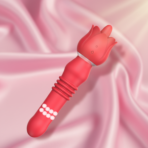 Vibrador de Bolas Giratorias LOTUSIF, Juguetes Sexuales para Mujeres, Dildo, Masturbador, Estimulador de Punto G, Vibración Clitoral - Product Image 1