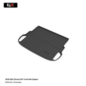 Tapis de coffre 3D GA TPE ECO pour Citroën <span class=keywords><strong>DS7</strong></span> 2018-2022, inodore, facile à nettoyer, accessoires pour tapis de coffre arrière - Product Image 2