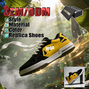 Baskets décontractées pour hommes Greatshoes, style Jordan, chaussures de sport pour le printemps, doublure en cuir véritable, antidérapantes, semelle intérieure MD Jord - Product Image 2