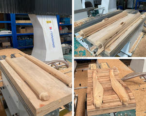 Logiciel de simulation de broche croisée pour machine de fraisage CNC 5 axes pour la production de chaises en bois massif avec boîtier anti-poussière - Product Image 6