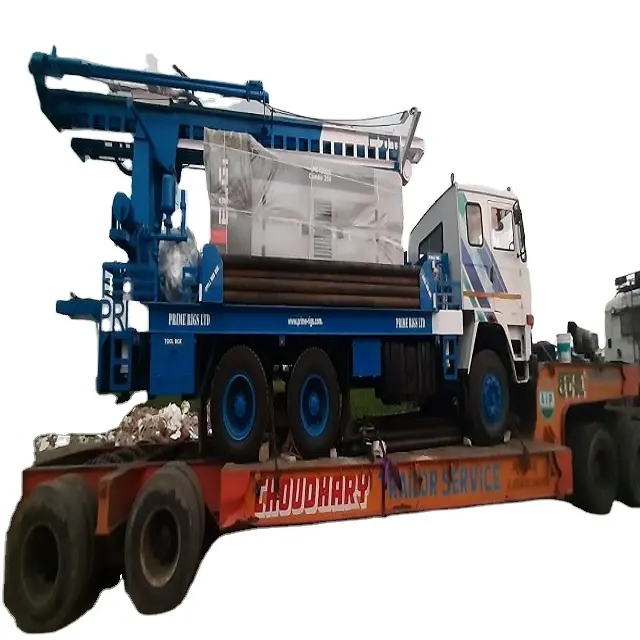 400Meters Truck Mounted Borehole water Well Drilling Rig boring machine PDTHR 400 for sale