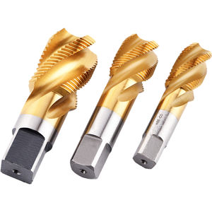 Kobalt içeren kalay boru konu dokunun Spiral makinesi dokunun G ZG RC NPT PT 1/16 1/8 1/4 3/8 1/2 3/4 - Product Image 5