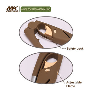 Briquet électrique MK rechargeable et rechargeable Briquets personnalisés Briquet à gaz Jet Grill Bbq - Product Image 5