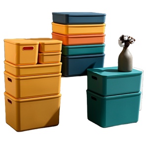 bedroom storage Classic Multi-purpose plastic clothing toys nordic storage box bedroom storage organizer