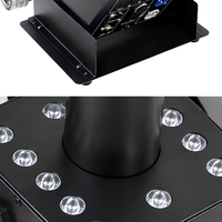 Grande machine à colonne de dioxyde de carbone LED DMX512 à commande électrique, effet de scène métallique 100W