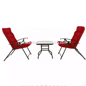 <span class=keywords><strong>Petite</strong></span> Table À Thé et à Café avec Coussin Chaise De Jardin Patio <span class=keywords><strong>Cafe</strong></span> & Extérieur - Product Image 3