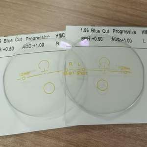 Résistance à l'usure Blue Block Middle Index 1.56 <span class=keywords><strong>Lentilles</strong></span> optiques <span class=keywords><strong>progressives</strong></span> à coupe bleue - Product Image 5