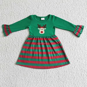 Ensemble de vêtements pour filles, robes d'automne en coton à manches longues, tenues de strip-teaseuse en deux pièces, Halloween 2022 - Product Image 5