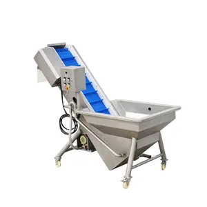 Công Nghiệp Tự Động Rau Và Trái Cây Máy Giặt Băng Tải Máy Rửa Rau - Product Image 1