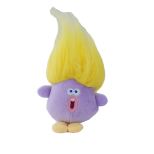 Juguete de Peluche de Salchicha Frita, Muñeco de Peluche con Pelo Trenzado, Muñeco Feo y Lindo, Llavero de Peluche de Animal - Product Image 1