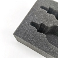 Insert en mousse de boîte d'emballage de protection antichoc personnalisé à haute densité pour bouteilles, flacons, bocaux, flacons, canettes, étain et tubes