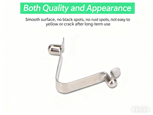 Clipe em U de Aço Inoxidável Personalizado com Mola Plana, Fecho Rápido em Forma de V, Botão de Pressão, Capacidade de Carga de 40 lb, Modelo para Uso Industrial - Product Image 6