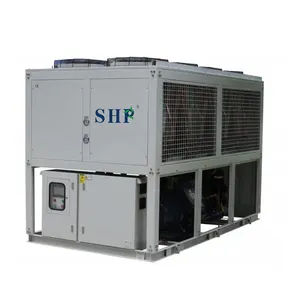 SHP Industrial Heat Pump Recirculation Inverter Free Cooling TICA Screw Chiller Unit Conditioning Commercial Air Cooled Chiller