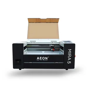 Aeon Mira 5030 aeon-grabadora láser, MINI máquina láser de escritorio, Mira5 Power RF30W, tubo de vidrio, 40w