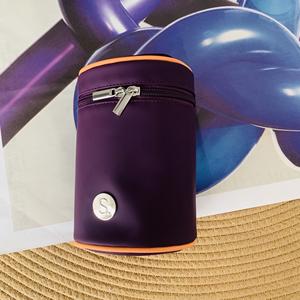 PU Bucket Bag Baby Skin Cosmetic Bags Soft Large Capacity <b>Makeup</b> Bags for Women Men Travel Outdoor Beach - Product Image 1