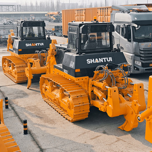 รถดันดิน SHANTUI 220 แรงม้า สำหรับงานขุดดินและขนย้ายวัสดุ - Product Image 5