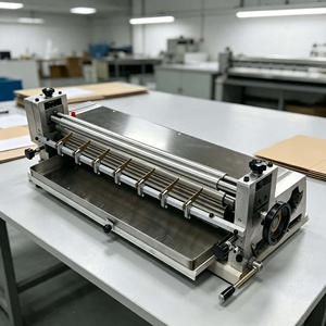 Máquina Automática <span class=keywords><strong>El</strong></span>éctrica para Pegar Tapas Duras de Cartón <span class=keywords><strong>con</strong></span> Adhesivo Termofusible de Alta Productividad para Empaquetado de Cajas - Product Image 5