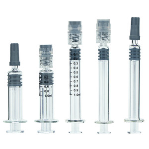 Borosilicate ống tiêm 10ml 5ml 3ml 2ml 0.5ml prefilled <span class=keywords><strong>luer</strong></span> trượt <span class=keywords><strong>luer</strong></span> khóa Glass ống tiêm <span class=keywords><strong>1ml</strong></span> cho dầu lỏng - Product Image 1