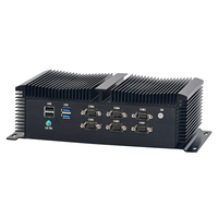 Mini PC industriel Eglobal Intel Core I7-10750H 6 cœurs 12 threads MAX 5,0 GHz 16 Mo Max 32 Go de support 6COM 8USB Ps/2 GPIO 2LAN