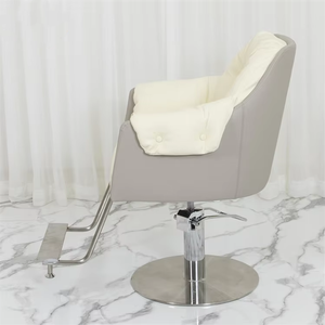 Nueva Silla de peluquero de Pu de lujo para barbería <span class=keywords><strong>y</strong></span> equipo de muebles reclinables de Hotel de buena calidad para hombres <span class=keywords><strong>y</strong></span> mujeres - Product Image 6