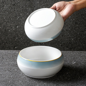 Vajilla de melamina Xiangyuan Meimei, plato para hot pot, plato de tripas de ganso y pato refrigeradas, plato de tripas de ternera y cordero grasas. - Product Image 2