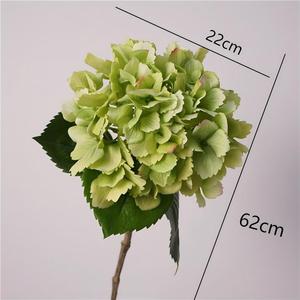 <span class=keywords><strong>Hydrangea</strong></span> artificielle réaliste en latex hydratant couleur Bourgogne, toucher réel, pour mariage, Saint-Valentin, Nouvel An - Product Image 2