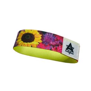Pulsera Elástica Personalizada con Diseño Impreso por Sublimación, Material de Silicona y Poliéster Ecológico e Impermeable para Promocionales - Product Image 2