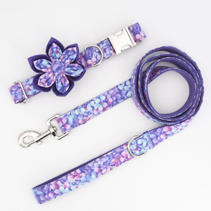 Collares con lazo para perros y niñas, collares de seguridad ajustables con diseño Floral múltiple para mascotas, de Metal para bodas y vacaciones - Product Image 4