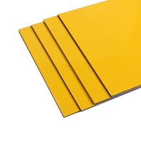 Panneaux composites en aluminium (ACP) pour façade de bâtiment extérieur, revêtement double face, panneaux composites en aluminium, feuille Alucobond 4 mm