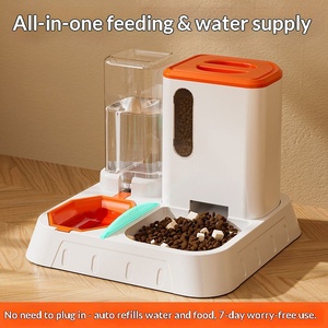 Dispenser Automatico di Acqua e Cibo per Animali Domestici a Grande Capacità, in Materiale PP, Alimentatore Integrato per Cani e Gatti, Vendita all'Ingrosso - Product Image 3