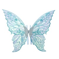 Ailes pliables d'ange, de papillon et d'elfe colorées, baguette magique de fée, oreilles d'elfe, ailes pour accessoires de cosplay