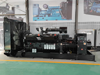Groupe électrogène à cadre ouvert à démarrage automatique 65KVA 90KVA pour immeuble d'appartements, centre commercial, avec panneau AMF, démarrage/arrêt à distance et auto-test
