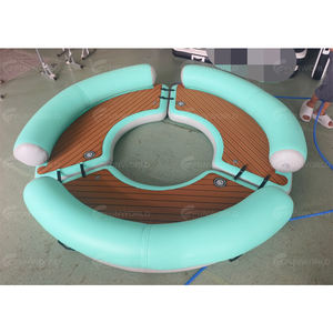 Flotteurs gonflables en PVC Drop Stitch, radeau, chaise longue flottante pour piscine, canapé flottant pour la mer, la plage, l'eau, hamac, chaise longue flottante - Product Image 1