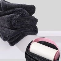 Microfiber Towels Ultra Absorbent Car Towels 24"x36" XL Double Twisted Loop One-Pass Auto Car Drying Towels for Cars Trucks